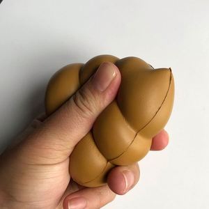 Promo : Balle anti-stress à presser en forme de caca, soulage la douleur aux mains, cadeau humoristique décoratif sur le thème de la propreté - Product Image 2