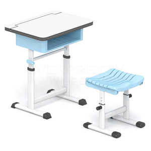 Thiết kế hiện đại Chiều cao có thể điều chỉnh bằng gỗ nghiên cứu bàn ghế chuyển đổi lớp học đồ nội thất cho các trường học mới thiết kế phong cách Bảng điều chỉnh gỗ - Product Image 3