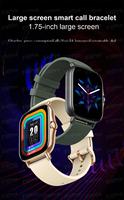 Montre Connectée Y13 à Écran Tactile Intégral de 1,44 Pouce Compatible Android et iOS pour Femmes et Hommes avec Cadran Personnalisable, Téléphone, Boussole et Fonctionnalités d'E-mail