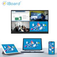 Pizarra Interactiva de 75 Pulgadas con Multitáctil Infrarrojo de 20-50 Puntos y Resolución de 3840x2400 para Educación y Lugar de Trabajo