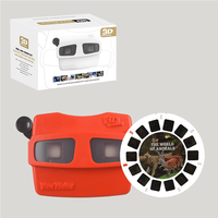 Jouet projecteur pour enfants, projecteur 3D avec viseur et disque en carton, visionnage d'images, films, bioscope