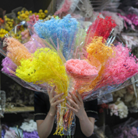 Bunga Awet Lovebay Bahan DIY Buatan Tangan Bunga Bintang Abadi Jutaan Bunga Gypsophila Awet untuk Dekorasi Rumah
