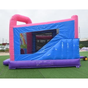 <span class=keywords><strong>Castillo</strong></span> Inflable Comercial con Tobogán para Niñas, Modelo Princess Castle Combo Moon Walk, en Venta - Product Image 6