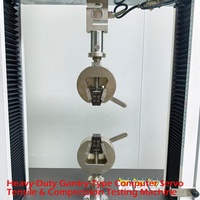 Máquina Universal de Ensayo de Tracción Computarizada de Doble Columna con Servomotor para Pruebas de Compresión en Plástico, Caucho, Embalaje e Impresión