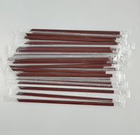 Pailles jetables pour café Boba, idéales pour les bars à café, les bureaux, les restaurants, la maison, l'intérieur et l'extérieur