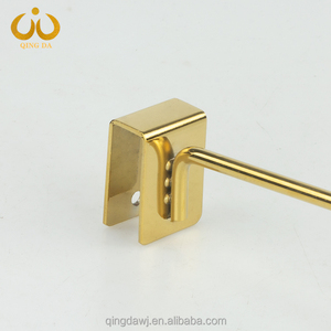 Hot bán siêu thị bán lẻ Treo Kim Loại slatwall gridwall hiển thị Pegboard phụ kiện Kệ Tấm tường móc hiển thị móc - Product Image 3