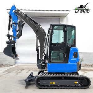 Reliable Mini Excavator Lawnio <b>Engine</b> Cabin Rubber Track Farm Garden Digging Jobsite Work Lno-e08 - Product Image 5