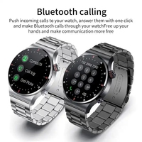 LIGE EKG+PPG BT QW33 Multifunktionale Smartwatch für Herren Sport-Armband NFC Wasserdicht Anpassbares Zifferblatt Herren Smartwatch für iOS Android