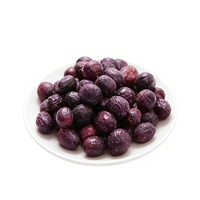 FD Zoete Gefreeze-droogde Paarse Druiven Gedroogd Fruit & Groenten Bulk Bakkerij Ingrediënten