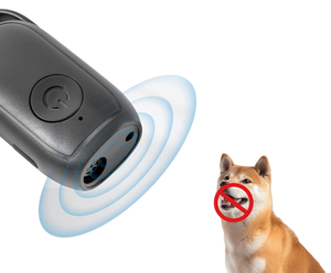 Repelente y entrenador de perros con tecnología ultrasónica Tompo, dispositivo antiladridos recargable por USB, disuasorio de ladridos de seguridad para entrenamiento de perros - Product Image 1