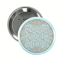 Großhandel Button-Badge-Maker: Individuell bedruckte Design-Logo-Magnetpins, runde Zinn-Button-Badges