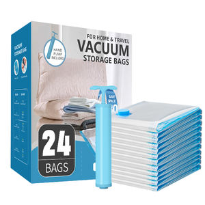 ถุงสูญญากาศประหยัดพื้นที่ 24 ชุด สำหรับจัดเก็บหมอนและเสื้อผ้า หรือใช้เป็นของขวัญ  ลดราคาพิเศษจากโรงงาน - Product Image 1