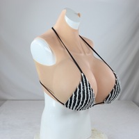 Plastron de Poitrine en Silicone Coupe Z Vente en Gros, Gros Seins Réalistes Artificiels pour Drag Queen, Transgenre, Travesti