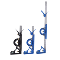 Règle d'angle combinée multifonctionnelle en alliage d'acier inoxydable – Outil de mesure de précision pour la construction avec garantie de 3 ans