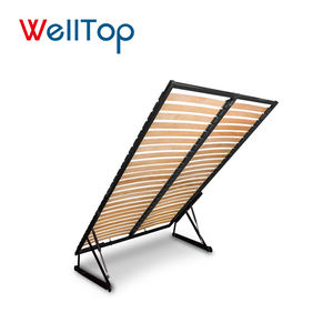 WELLTOP, лидер продаж, аксессуары для мебели, металлический каркас для кровати, деревянная решетчатая платформа, металлический каркас кровати с отверстием для кровати - Product Image 4