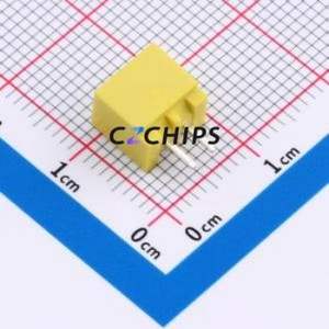 ZX-HA2.54-2PZZ-Y Wire-to-Board Pin Header Through hole Component (THT),P=2.5mm Connector 1x2P 2.5mm Through Hole XHB - Product Image 2