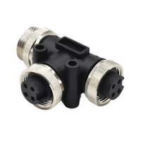 Westsam T Typ 1 Stecker auf 2 Buchse Mini-Stecker Splitter T Splitter-Anschluss 4-poliger wasserdichter Stecker Stecker