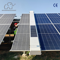 Robot de nettoyage de panneaux solaires intelligent WSE-R20, directement de l'usine, solution de nettoyage photovoltaïque automatique sans eau
