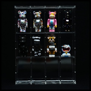 Estuche alto a prueba <span class=keywords><strong>de</strong></span> polvo <span class=keywords><strong>Lego</strong></span> Collectibles Figuras Doll Bearbrick 1000 Caja <span class=keywords><strong>de</strong></span> exhibición acrílica - Product Image 6