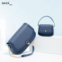 QAZA 2025 Sac Bandoulière de Luxe pour Femme – Sangle Unique en PU, Antivol et Imperméable, Mode Hiver Automne