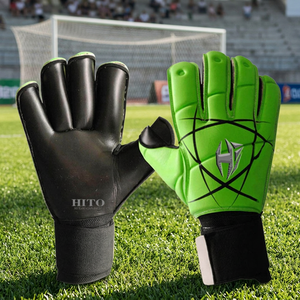 Gants de gardien de but de football professionnels respirants avec protection des doigts, en latex allemand - Product Image 4