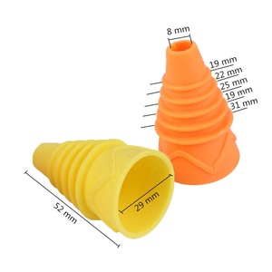 Trampa para Moscas, Trampa para Moscas de Cocina para <span class=keywords><strong>el</strong></span> Hogar y <span class=keywords><strong>el</strong></span> Jardín, Accesorios para Trampas para Moscas, Embudo Reutilizable de Silicona, Control de Plagas, Atrapa Moscas de la Fruta - Product Image 2