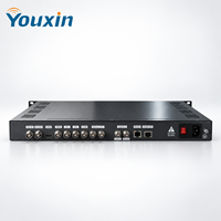 1U Rack H.264 Video-Encoder Frontpanel und Web-Programm-Einstellungen für Digital Broadcast Server Schrank