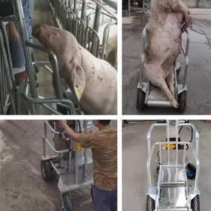 Rimorchio Autopropulso per Suini - Zincato a Caldo, Capacità 600kg, Forza di Traino 3.5T, Batteria a Lunga Autonomia, Pneumatici Silenziosi - Product Image 5