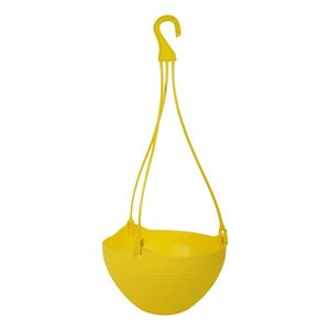 Maceta Colgante Redonda de Plástico de 8 Pulgadas con Gancho para Plantas de Interior, Exterior, Jardín y Balcón - Product Image 2