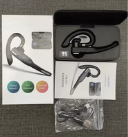 YYK525 Earphone berkait dapat diputar, mikrofon BT nirkabel headphone Stereo olahraga YYK530 Earphone Bisnis