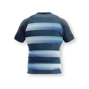 Matériaux de qualité supérieure Rugby Uniforme Mode En Gros T-shirt De Sport Blanc 100% Polyester Respirant Personnalisable Logo Rugby Jersey - Product Image 4