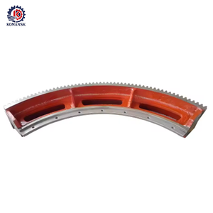 Engranaje de sujeción forjado a medida de 42CrMo para horno rotatorio |   <span class=keywords><strong>Planta</strong></span> de Cemento con Engranaje Anular Segmentado de Módulo Grande |   Caja de Cambios Certificada ISO 9001 OEM/ODM - Product Image 3