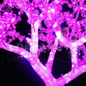 Waterproof PVC LED <b>Tree</b> Light for Garden Resort Plaza Festival Market Decoration and Creative Night <b>Lighting</b> Display for Sale - Product Image 3