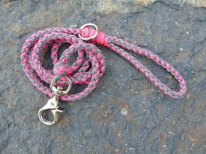 Verstelbare Hond Touw Riem Xxl Nylon Reflector Luxe Design Gevlochten Perro Paracord Kralen Collares De Macrame Hond Riem En Halsband - Product Image 5