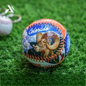 国際的な野球愛好家のための一種のデザインのカスタマイズされたまれなパターンの野球 - Product Image 3