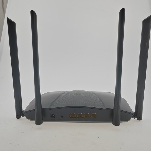 Chinese Menu Used WiFi6 Router Tenda AX12 AX3000M Gigabit Ethernet Port Mesh Networking