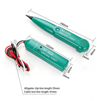Detector de Líneas Telefónicas y de Red MS6812, Herramienta de Comprobación de Cables, Probador de Cables de Red para Detección de Fallas en Líneas