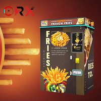 Robot Distributeur Automatique de Frites Chaudes ou de Poulet, Machine à Snacks Automatisée
