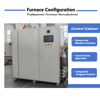Horno de Inducción al Vacío de Alta Temperatura 2500C para Composición de Carbono con Control Programable de Alta Precisión, Suministro Directo de Fábrica China