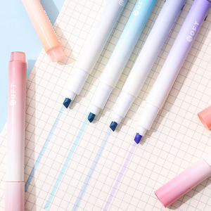 Kawaii-Schreibwaren 4 Sätze von Markierungs-Stifte Wasserfarbe Stift Kunstmarkierungen für Malerei Zeichnung - Product Image 5
