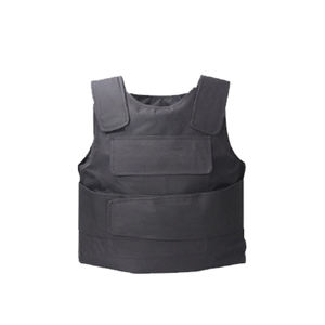 เสื้อเกราะกันกระสุนแบบยุทธวิธีสำหรับผู้ชาย น้ำหนักเบา สีดำ ผลิตจากโพลีเอสเตอร์และโพลีเอทิลีน สำหรับใส่แผ่นกันกระสุนเคฟลาร์แบบซ่อน ป้องกันการแทง - Product Image 1