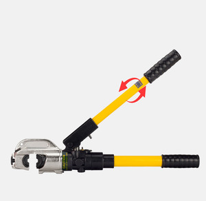 Outils de sertissage hydrauliques manuels intégrés en aluminium et cuivre avec système de sécurité intégré et tête rotative EP-510 EP-430 - Product Image 3