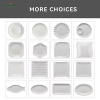 Vaisselle en céramique blanche de style moderne en porcelaine, vente en gros, vaisselle de table, vente en gros, vaisselle d'hôtel, ensemble de cuisine