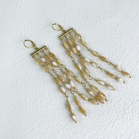 Halskette mit Anhänger aus natürlichen Muschelperlen und Wachsschnur, vielseitig tragbar, für Damen, leichter Luxus, Nischendesign, Perlmutt, sportlicher Stil