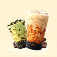 Sirop de sucre brun Concentré de rôti aromatisé au caramel Sirop pour café et Boba Bubble Milk Tea Shop Perles de tapioca bouillies