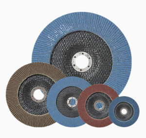 125*22.23mm T29 T27 5 pouces Zirconium 40 #   60 #   80 #   120 #   <span class=keywords><strong>Disque</strong></span> <span class=keywords><strong>à</strong></span> lamelles en carbure de silicium <span class=keywords><strong>Flapper</strong></span> pour le meulage du marbre, du verre et du métal - Product Image 1