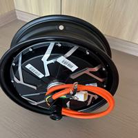 Moteur QS 12 pouces de deuxième génération 3000W avec frein à disque 48V-72V pour vélo électrique et moto