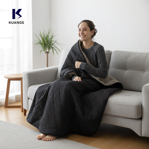 En stock à l'étranger, <span class=keywords><strong>couverture</strong></span> <span class=keywords><strong>chauffante</strong></span> électrique USB à <span class=keywords><strong>batterie</strong></span>, 3 réglages de chaleur, chauffage rapide, imperméable, pour le camping - Product Image 2