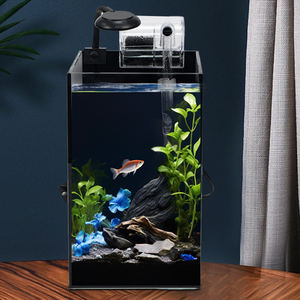 Relaxlines Home Tafelmodel Visbakken Rechthoekige Aquaria 3-in-1 Glazen Aquarium Visbak Te Koop - Product Image 1