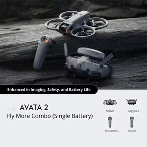 Avata 2 Fly More Combo (แบตเตอรี่สามก้อน) โดรน AR FPV พร้อมบันทึกวิดีโอ 4K UHD บริการจัดส่งแบบแมนนวล - Product Image 6